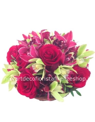 Composizione con rose